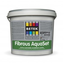 Betek Fibrous Aquaset - жидкий гидроизоляционный состав - 3,0 кг