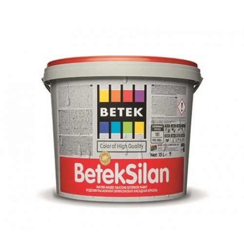 BETEK SILAN - фасадная силиконовая краска - 2,5LT