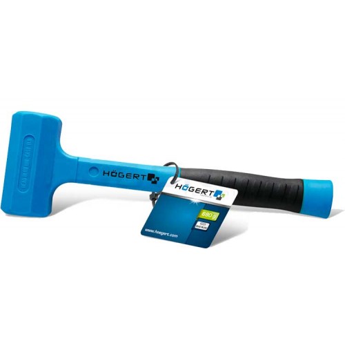 HOEGERT Молоток безынерционный 680 г, с рукояткой из стекловолокна