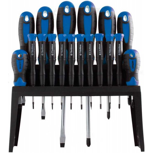 HOEGERT Набор отверток 18 шт., сталь S2