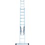 Лестница алюминиевая двухсекционная 11 ступеней NV 1220 артикул 1220211