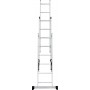 Лестница алюминиевая трёхсекционная 6*3 ступеней NV 1230 артикул 1230306 Новая высота
