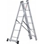 Лестница алюминиевая трёхсекционная 6*3 ступеней NV 1230 артикул 1230306 Новая высота
