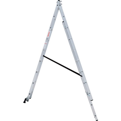 Лестница алюминиевая трёхсекционная 9*3 ступеней NV 1230 артикул 1230309 Новая высота