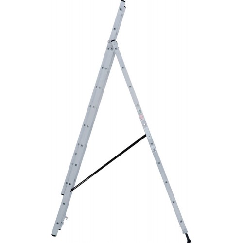 Лестница алюминиевая трёхсекционная 10*3 ступеней NV 1230 артикул 1230310 Новая высота