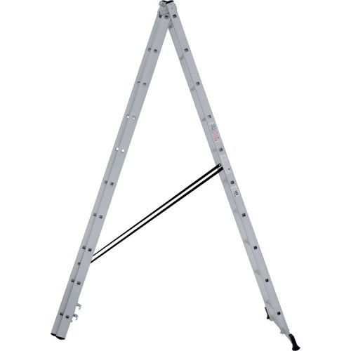 Лестница алюминиевая трёхсекционная 10*3 ступеней NV 1230 артикул 1230310 Новая высота