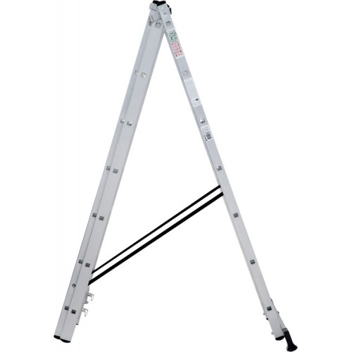 Лестница алюминиевая трёхсекционная 7*3 ступеней NV 2230 артикул 2230307 Новая высота