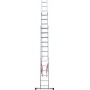 Лестница алюминиевая трёхсекционная 13*3 ступеней NV 2230 артикул 2230313 Новая высота