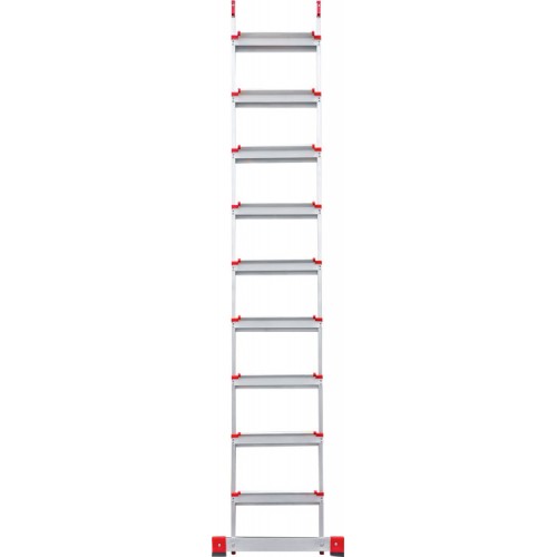 Лестница алюминиевая приставная 9 ступеней NV 5170 артикул 5170109