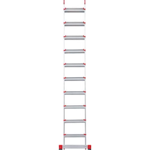 Лестница алюминиевая приставная 10 ступеней NV 5170 артикул 5170110