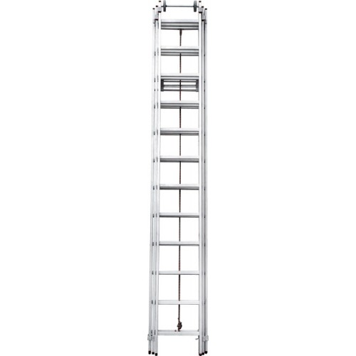 Лестница трёхсекционная с тросовой тягой 12*3 ступеней NV 5250 артикул 5250312 Новая высота