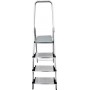 Стремянка алюминиевая, 4 ступени 130 мм NV 1117 артикул 1117104