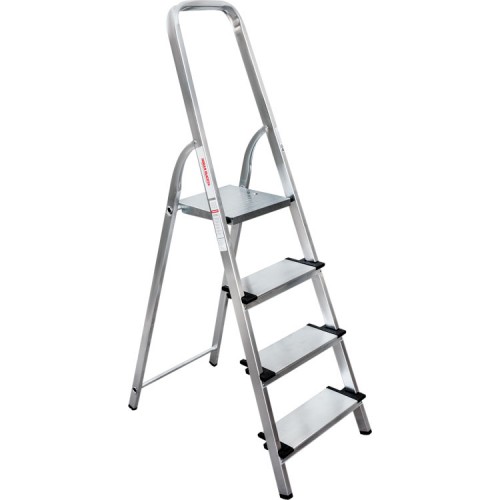 Стремянка алюминиевая, 4 ступени 130 мм NV 1117 артикул 1117104