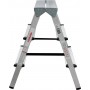 Стремянка алюминиевая двухсторонняя 4 ступени NV 1120 артикул 1120204