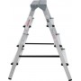 Стремянка алюминиевая двухсторонняя 4 ступени NV 1120 артикул 1120204