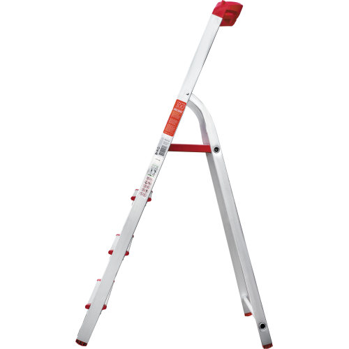 Стремянка алюминиевая 4 ступени с лотком-органайзером профессиональная NV 3150 артикул 3150104