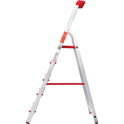 Стремянка алюминиевая 5 ступеней с лотком-органайзером профессиональная NV 3150 артикул 3150105