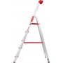 Стремянка алюминиевая 5 ступеней с лотком-органайзером профессиональная NV 3150 артикул 3150105