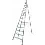 Стремянка алюминиевая садовая 14 ступеней NV 3190 артикул 3190114