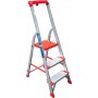 Стремянка алюминиевая с лотком-органайзером индустриальная 3 ступени NV 5150 артикул 5150103