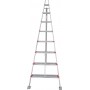 Стремянка алюминиевая садовая 8 ступеней NV 5190 артикул 5190108