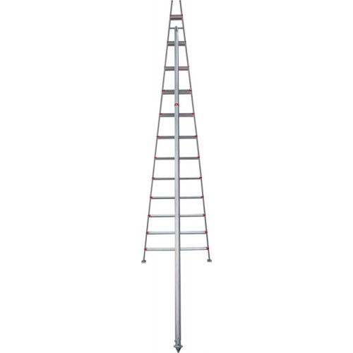 Стремянка алюминиевая садовая 12 ступеней NV 5190 артикул 5190112