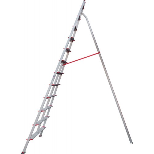 Стремянка алюминиевая садовая 12 ступеней NV 5190 артикул 5190112