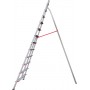Стремянка алюминиевая садовая 12 ступеней NV 5190 артикул 5190112