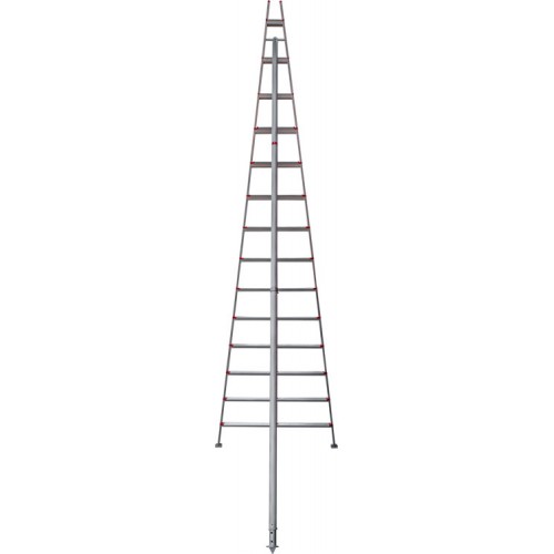 Стремянка алюминиевая садовая 14 ступеней NV 5190 артикул 5190114