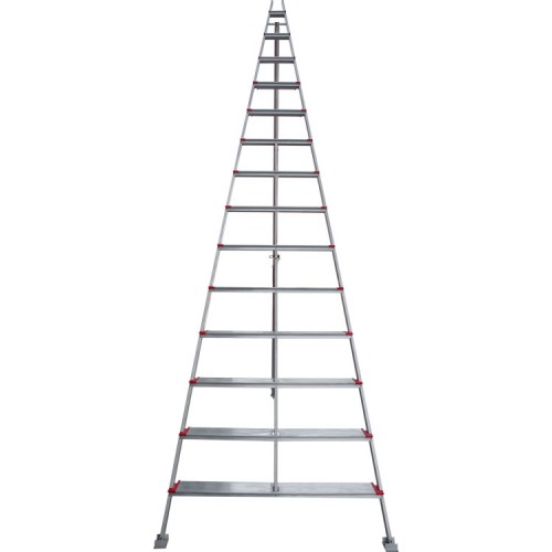 Стремянка алюминиевая садовая 14 ступеней NV 5190 артикул 5190114