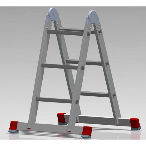 Лестница шарнирная 2x3 ступеней NV 331 артикул 3310203 Новая высота