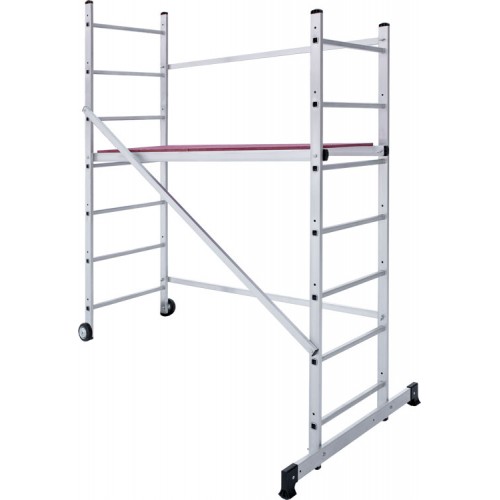 Вышка-тура 2x7 ступеней NV 1411 артикул 1411207 Новая высота