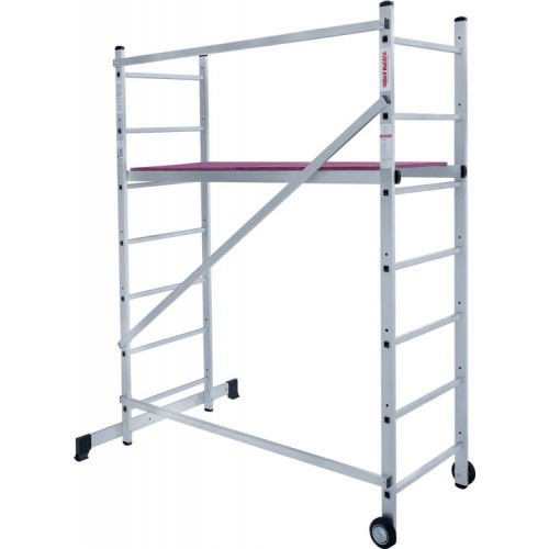 Вышка-тура 2x7 ступеней NV 1411 артикул 1411207 Новая высота