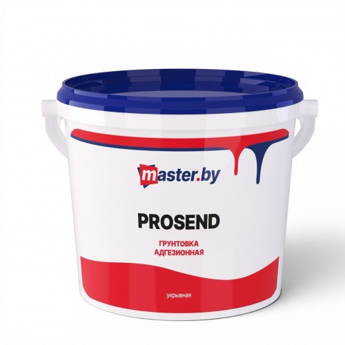 MASTER.BY PROSEND - адгезионная кварцевая грунтовка - 11л (13,0 кг)