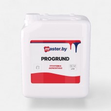 MASTER.BY PROGRUND -  акрилатная грунтовка глубокого проникновения - 10л (10,0 кг)