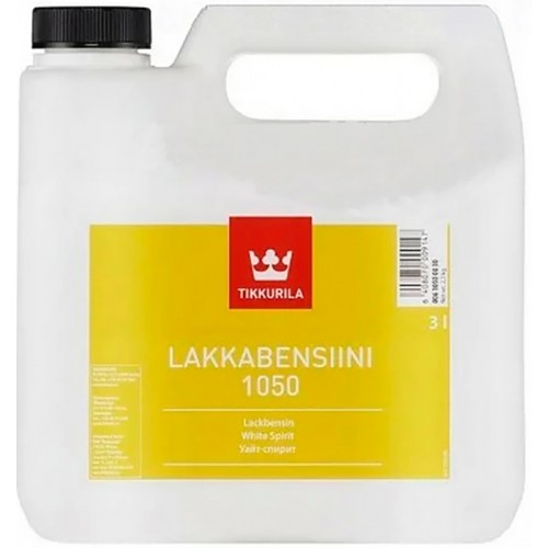 Tikkurila Lakkabensiini 1050  - 	уайт-спирит растворитель - 3,0л