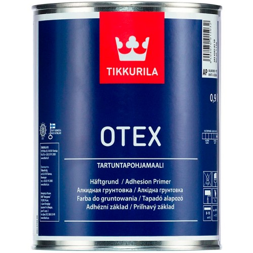 Tikkurila Otex  - алкидная адгезионная грунтовка - 0,9л