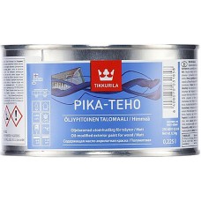 Tikkurila Pika-Teho  - акрилатная краска для дерева, матовая - 0,225л