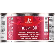 Tikkurila Helmi 80  - акрилатная краска для дерева и металла - 0,225л