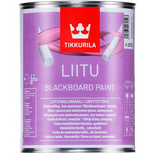 Tikkurila Liitu - краска для школьных досок - 0,9л
