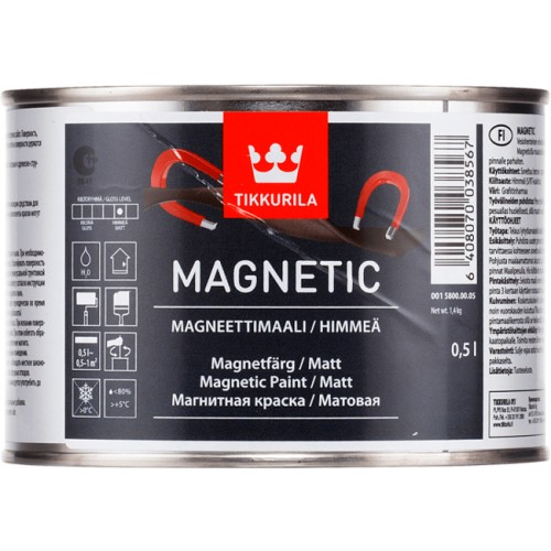 Tikkurila Magnetic - магнитная краска - 0,5л