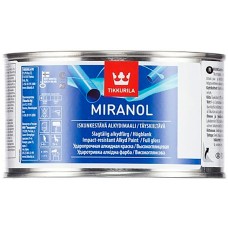 Tikkurila Miranol  - алкидная эмаль для дерева и металла - 0,2л