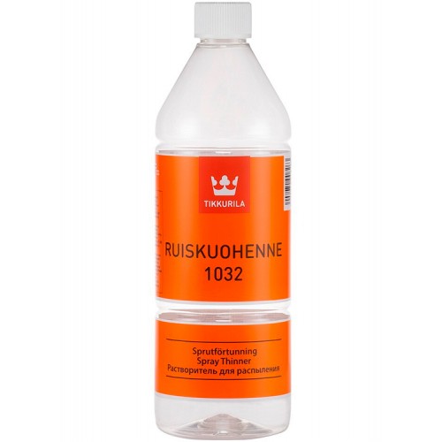 Tikkurila Ruiskuohenne 1032 - растворитель для распыления - 1,0л