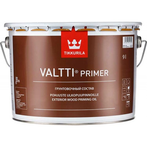 Tikkurila Valtti Primer  - грунтовка для дерева - 9,0л