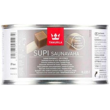 Tikkurila Supi Saunavaha  - защитный воск для дерева, колеруемый - 0.25л