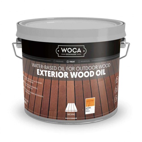 WOCA Exterior Wood Oil - террасное масло на водной основе - 2,5 л