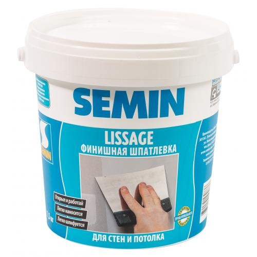 SEMIN LISSAGE PRO - финишная шпатлёвка - 16,0 кг