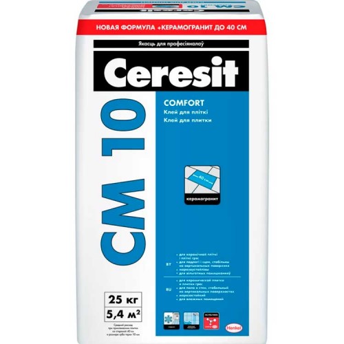 Ceresit CM 10 - клей для плитки - 25,0 кг