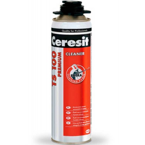 Ceresit TS 100 Premium Cleaner очиститель пены 500 мл.
