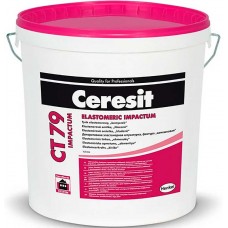 Ceresit CT 79 impactum эластомерная штукатурка Камешковая 1,5мм белая - 25,0 кг